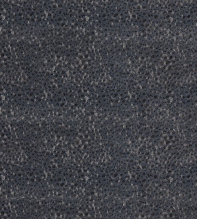 Wallis Velvet Fabric - Blue - Zoffany