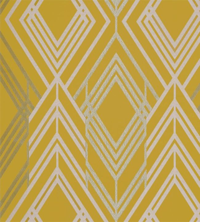Geometrica Fabric - Gold - Zoffany