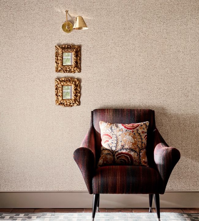 Prismatic Weave Fabric - Teal - Zoffany