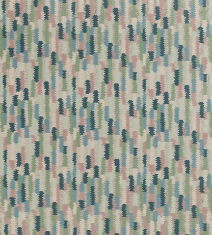 Cosmati Embroidery Fabric - Multicolor - Zoffany