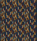Cosmati Embroidery Fabric - Blue - Zoffany