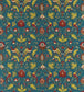 Oiseaux De Paradis Fabric - Blue - Zoffany
