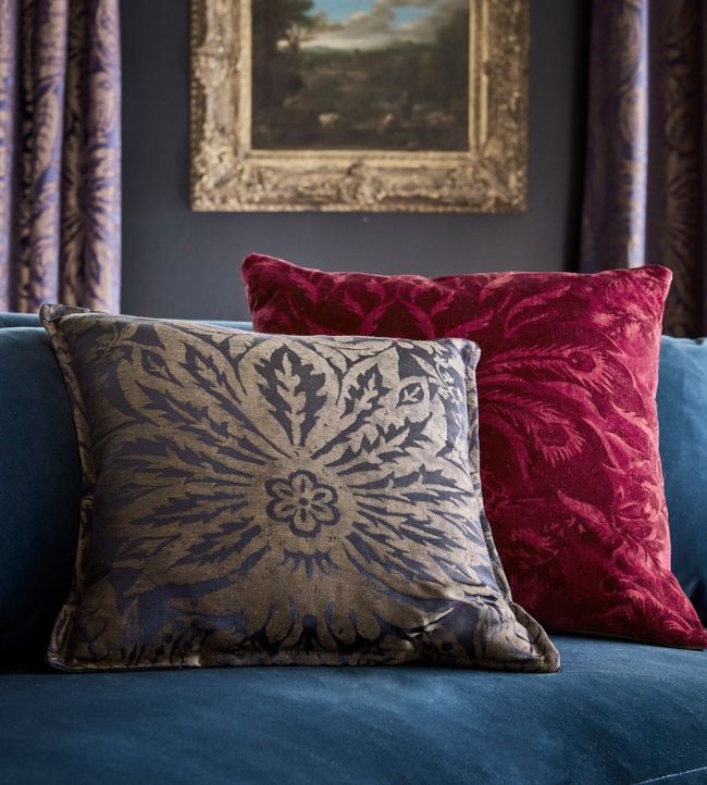 Mitford Weave Fabric - Multicolor - Zoffany