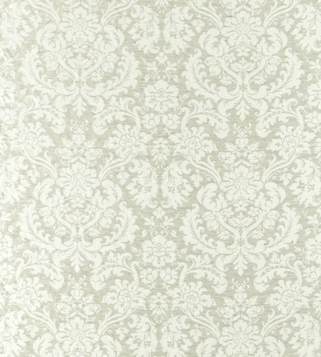 Tours Weave Fabric - White - Zoffany