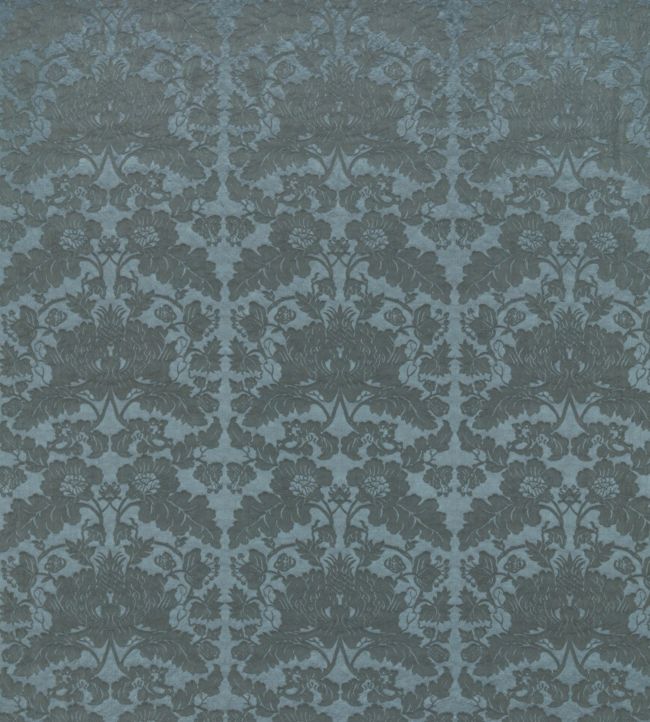 Villandry Weave Fabric - Blue - Zoffany