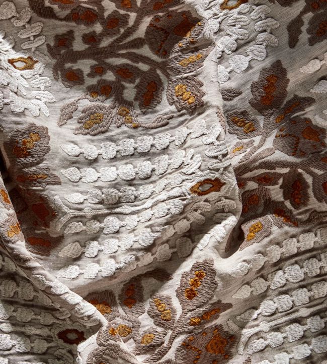 Nirvani Embroidery Fabric -  Sand - Zoffany