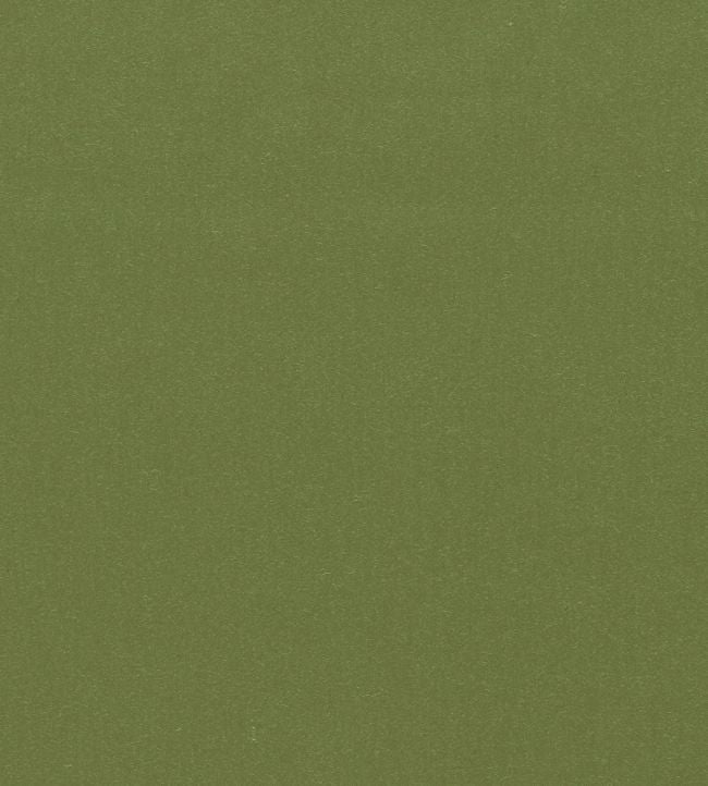 Wool Satin Fabric - Green - Zoffany