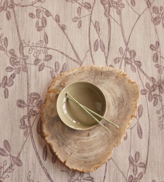 333400 - Botanical Trail Emerald Wallpaper - Beige / Sand - Eijffinger