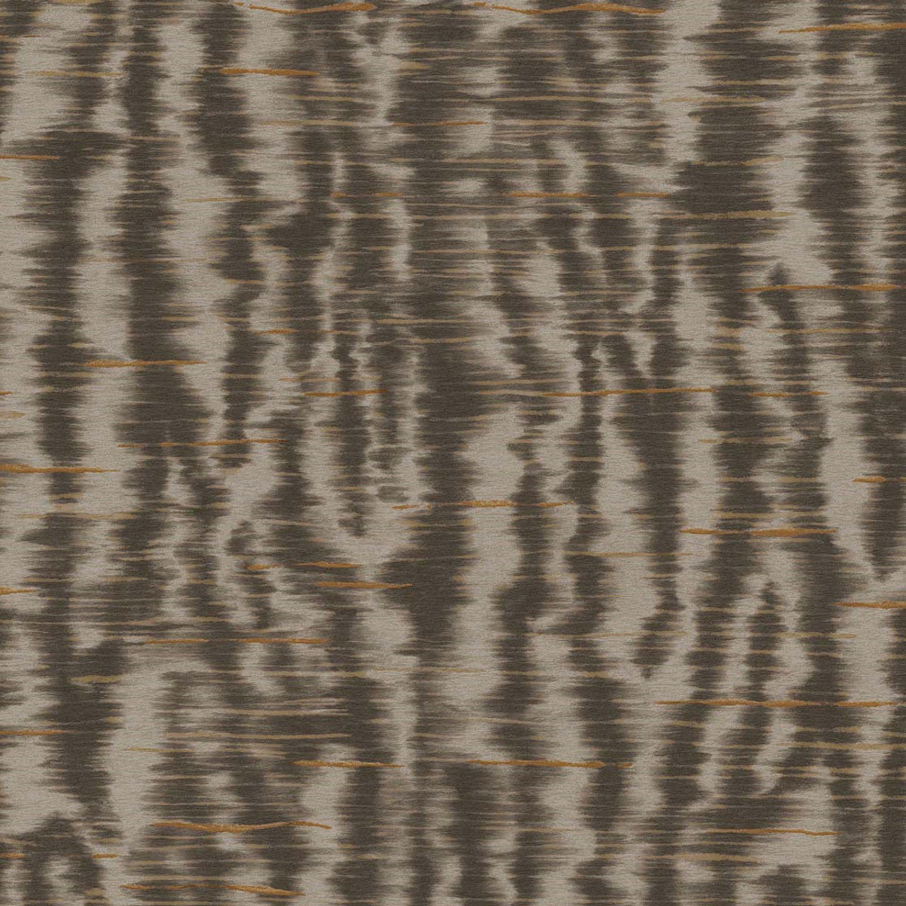 333443 - Liquid Wave Emerald Wallpaper - Brown / Taupe - Eijffinger