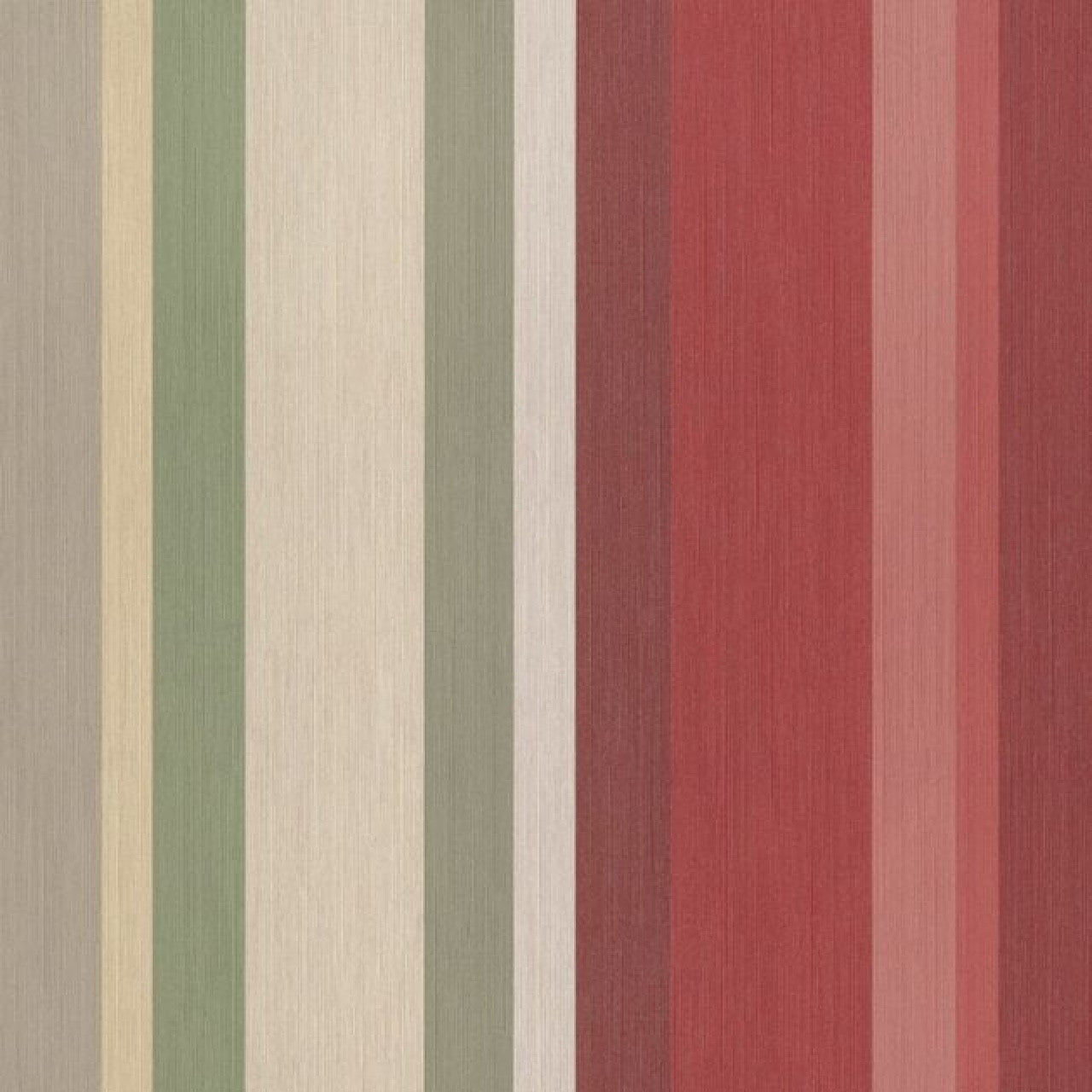 358024 - Candy Stripe Masterpiece Wallpaper - Red - Eijffinger