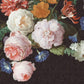 358113 - Flower Crown Masterpiece Mural Wallpaper - Black - Eijffinger