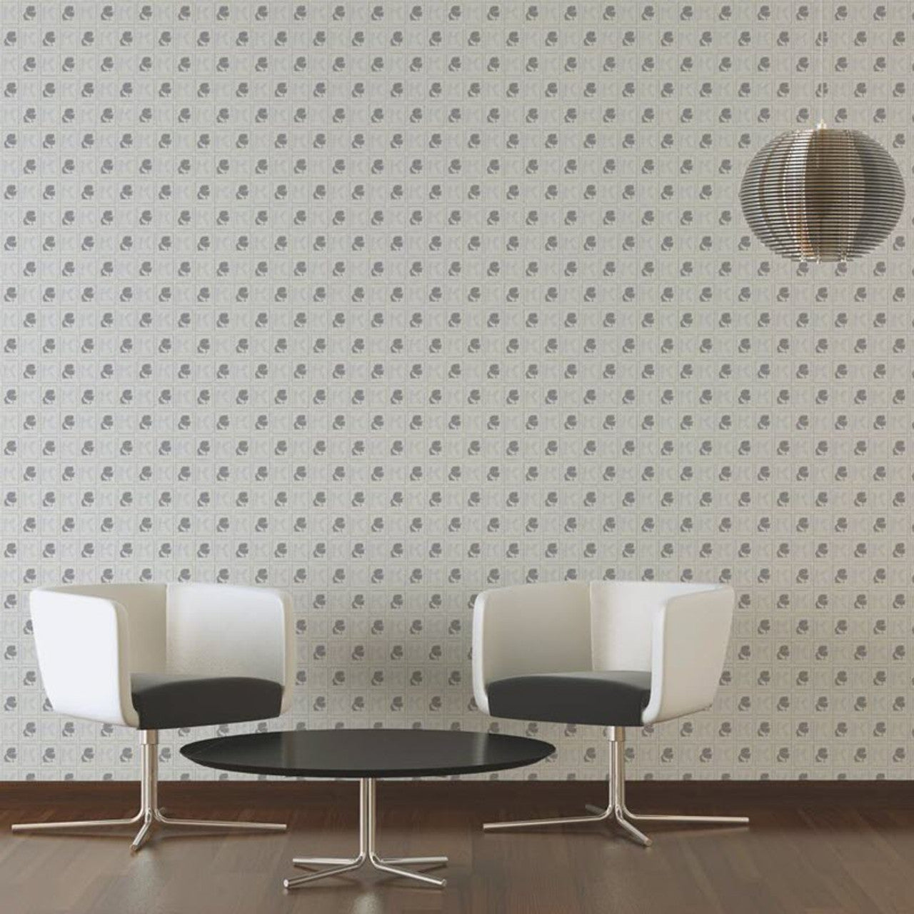 37842-2 - Kameo Wallpaper - Cream - Karl Lagerfield