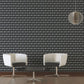 37842-3 - Kameo Wallpaper - Black - Karl Lagerfield