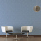 37843-1 - Ikonik Wallpaper - Blue - Karl Lagerfield