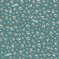 37843-6 - Ikonik Wallpaper - Teal - Karl Lagerfield