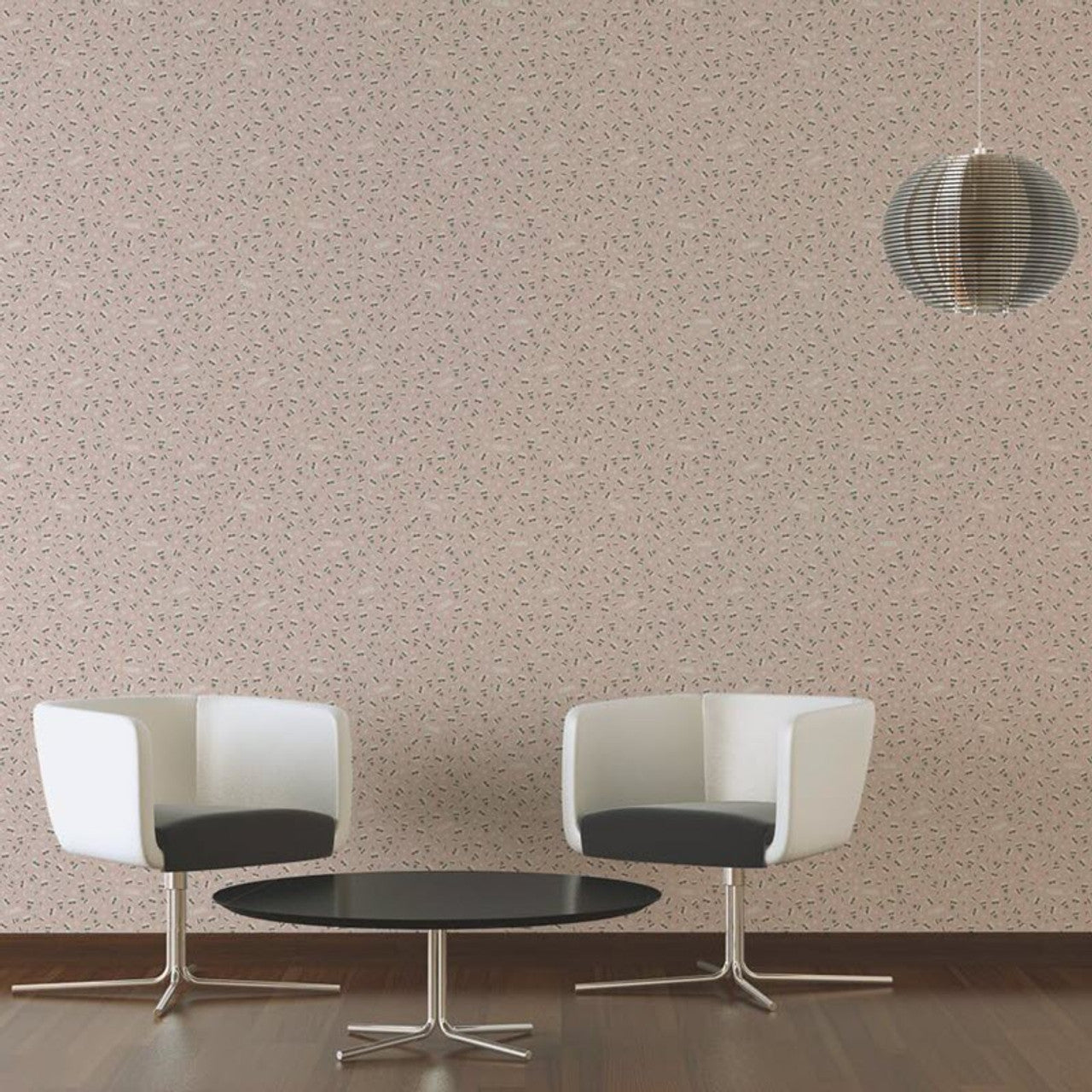 37843-8 - Ikonik Wallpaper - Blush - Karl Lagerfield
