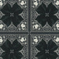 37845-2 - Baroque Wallpaper - Charcoal - Karl Lagerfield