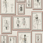 37846-4 - Sketch Wallpaper - Cream - Karl Lagerfield