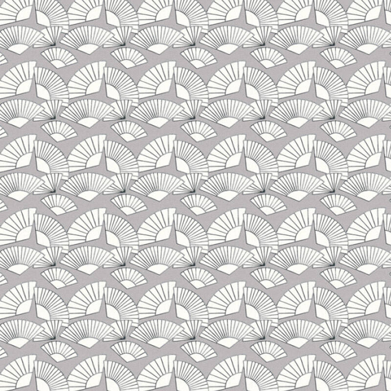 37847-1 - Fan Wallpaper - Grey - Karl Lagerfield