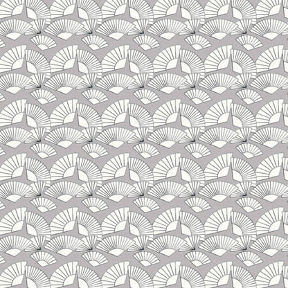 37847-1 - Fan Wallpaper - Grey - Karl Lagerfield