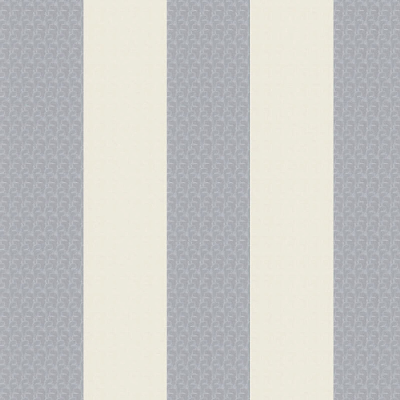 37849-1 - Stripes Wallpaper - Slate Blue - Karl Lagerfield