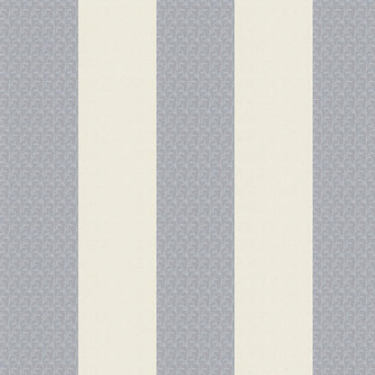 37849-1 - Stripes Wallpaper - Slate Blue - Karl Lagerfield