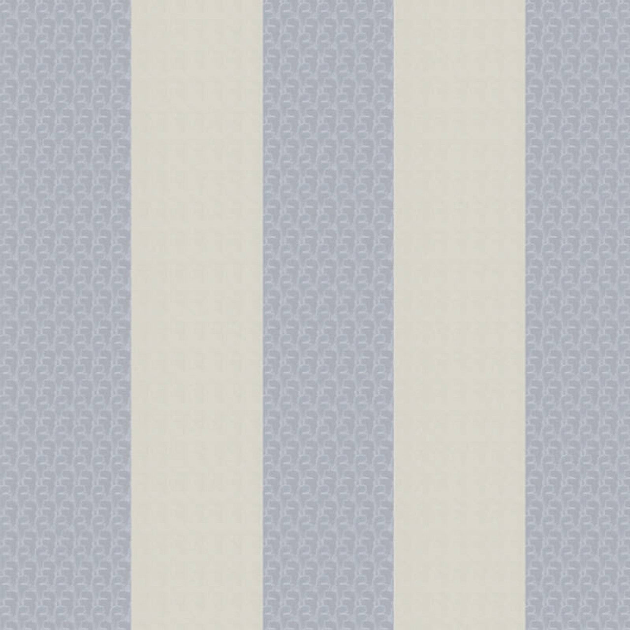 37849-3 - Stripes Wallpaper - Blue - Karl Lagerfield