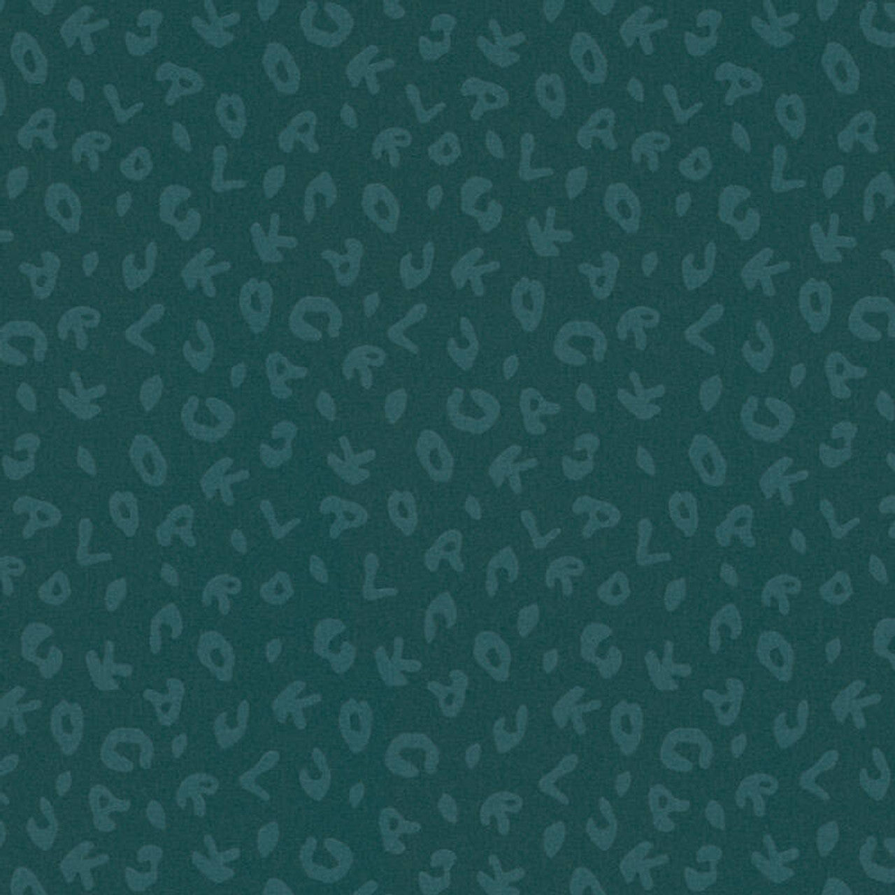 37856-7 - Leopard Wallpaper - Teal - Karl Lagerfield