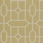 382512 - Stature Geometric Wallpaper - Gold - Eijffinger