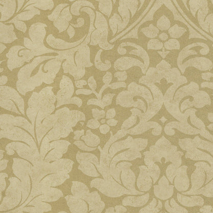 382541 - Stature Floral Wallpaper - Gold - Eijffinger