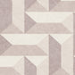 382571 - Stature Geometric Texture Wallpaper - Pink - Eijffinger
