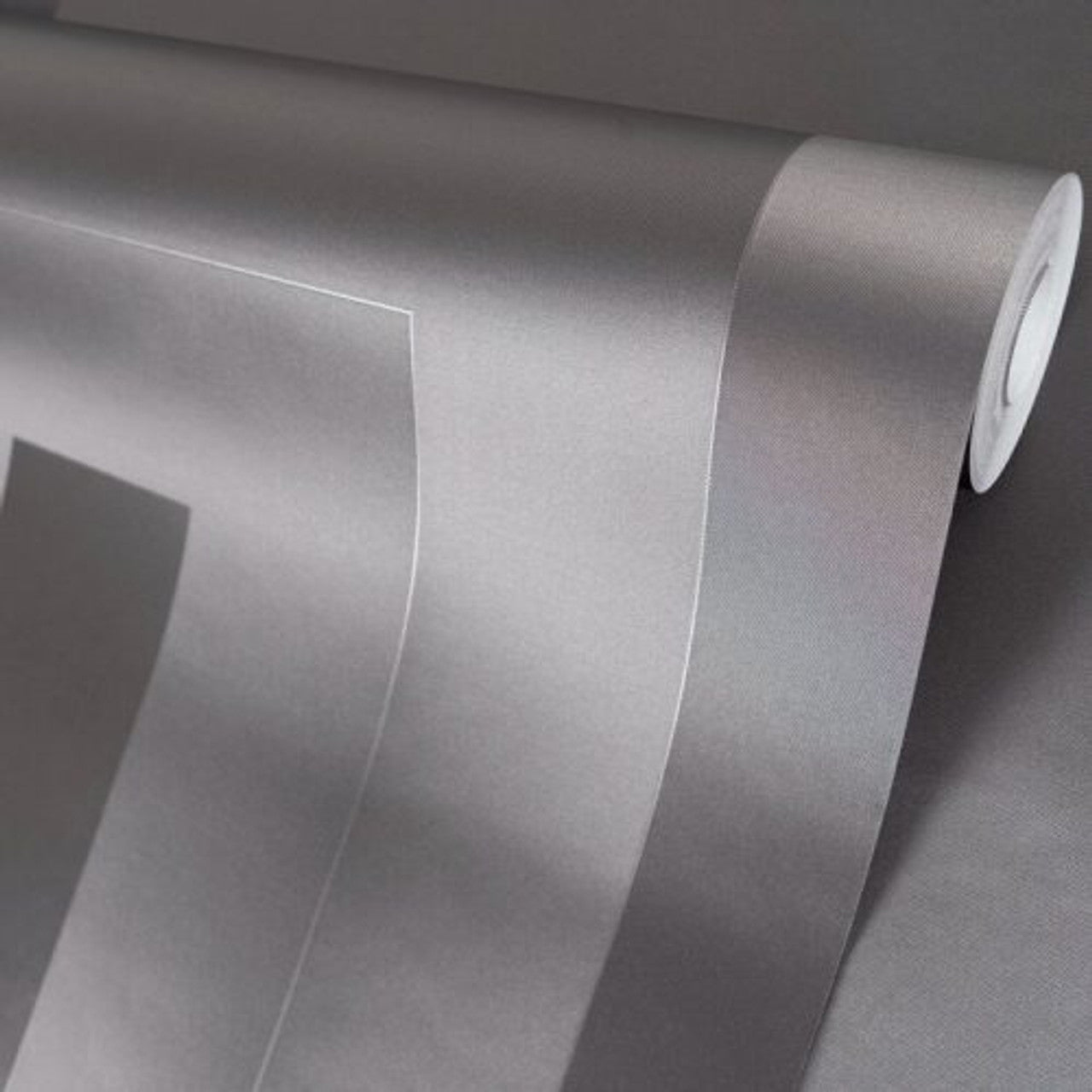 Greek Key Wallpaper - Gunmetal - Versace
