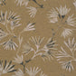 386541 - Enso Floral Style Wallpaper - Gold - Eijffinger