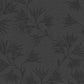 386551 - Enso Floral Style Wallpaper - Black - Eijffinger