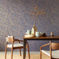 386553 - Enso Floral Style Wallpaper - Blue - Eijffinger