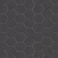 386581 - Enso Diamond Wallpaper - Charcoal - Eijffinger