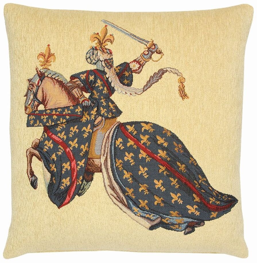 Duke of Bourbon Tapestry Cushion with Feather Filler 
