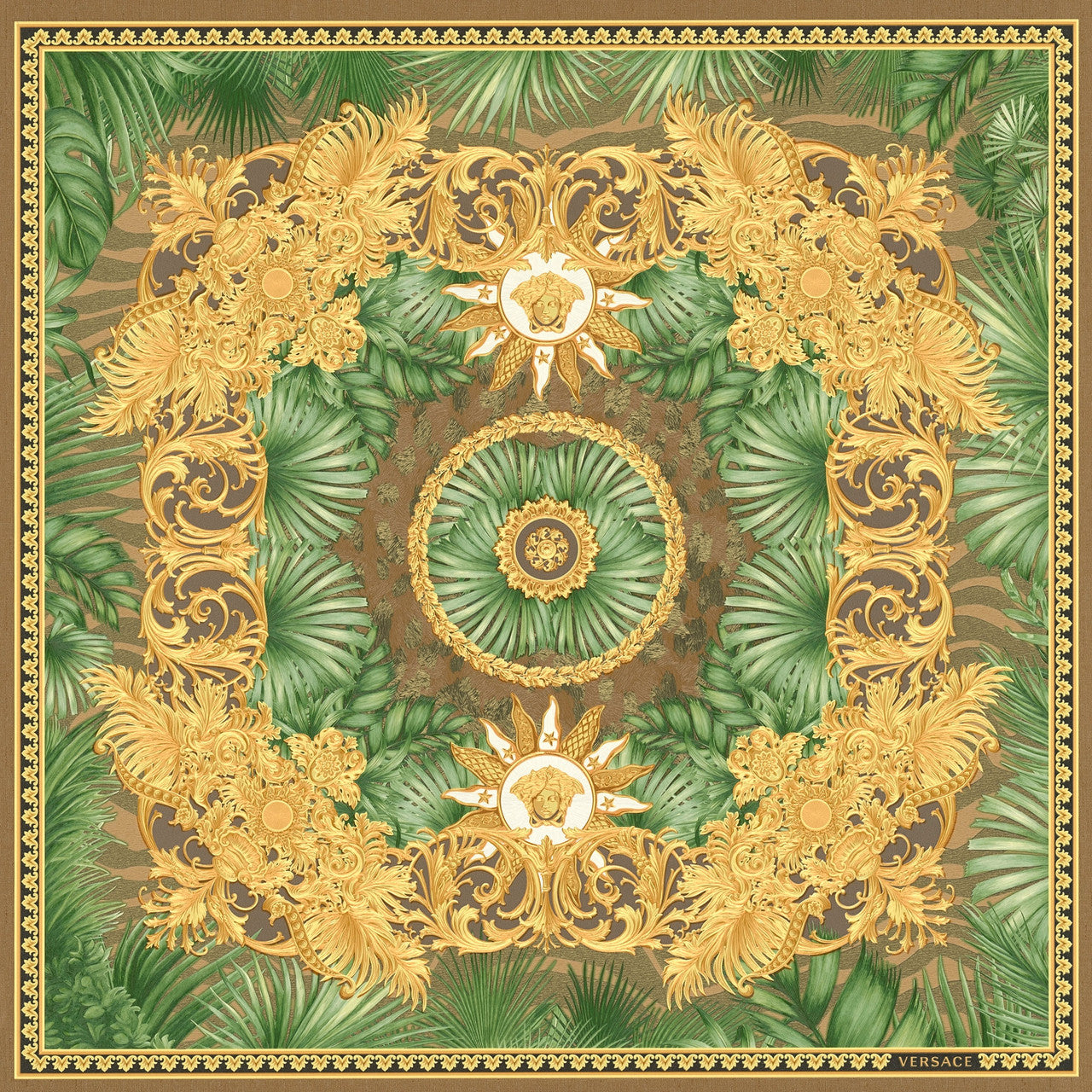 Jungle Animalier Wallpaper - Multi - Versace
