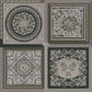 Barocco Mosaic Wallpaper - Dark Grey - Versace
