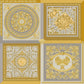 Barocco Mosaic Wallpaper - Gold - Versace

