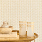 388730 - Lounge Motif Style Wallpaper - Cream - Eijffinger