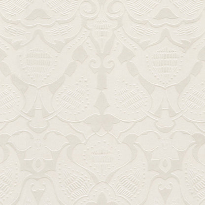 388770 - Lounge Damask Wallpaper - Cream - Eijffinger