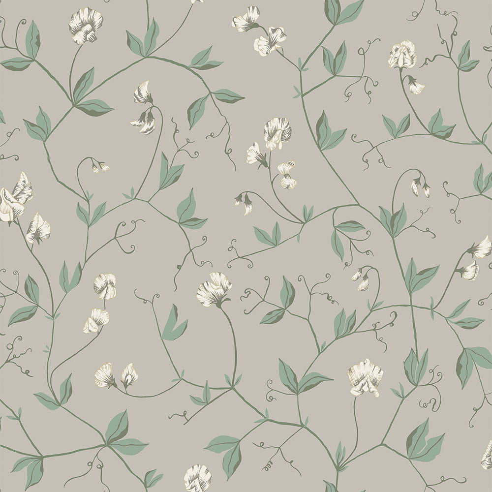 39031 - Juliet Wallpaper - Gray - Midbec