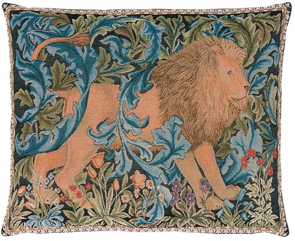 The Forest I Tapestry Cushion with Feather Filler 