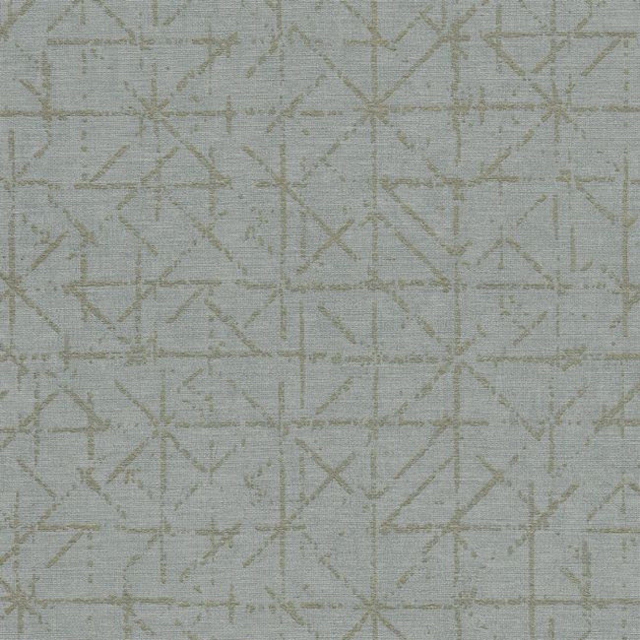 394531 - Geometric Sketch Topaz Wallpaper - Grey - Eijffinger