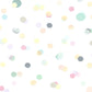 399001 - Mini Me Dots Wallpaper - Multi / Beige - Eijffinger