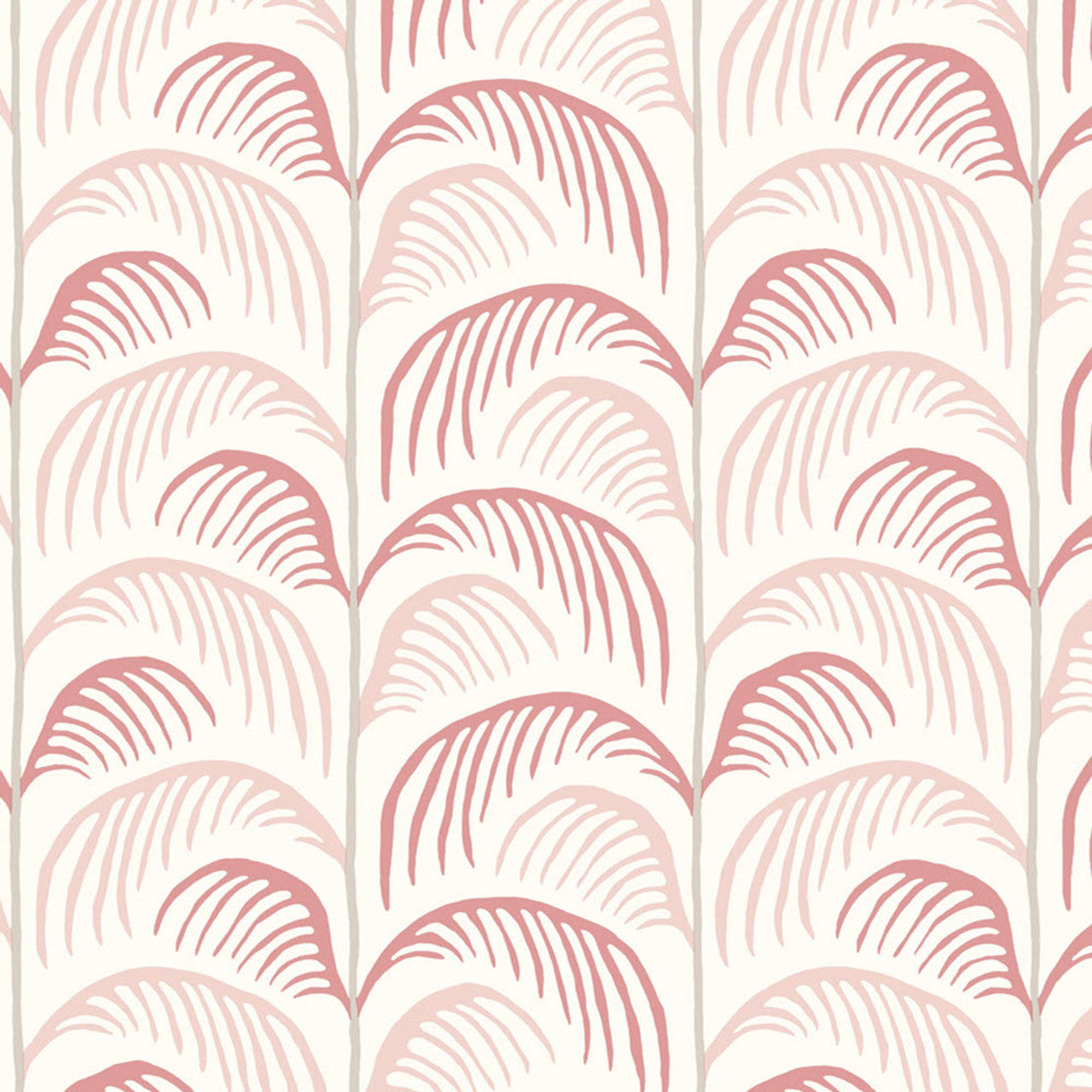 399071 - Mini Me Palm Wallpaper - Pink - Eijffinger