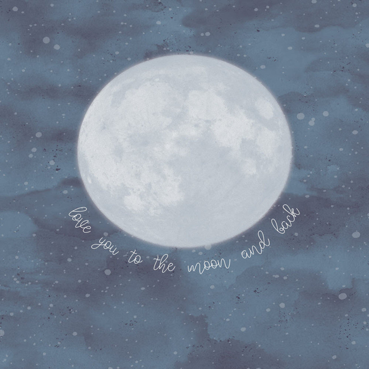 399119 - Mini Me Over the Moon Mural Wallpaper - Midnight Blue - Eijffinger