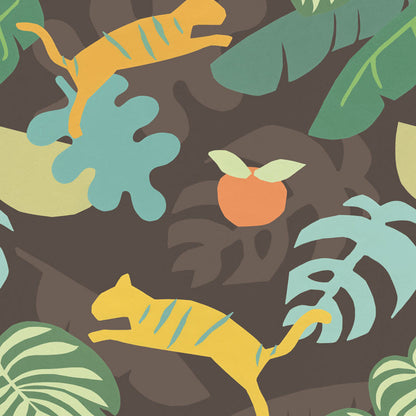 399122 - Mini Me Contemporary Mural Wallpaper - Brown - Eijffinger