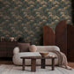 Palm Leaf Motif Wallpaper